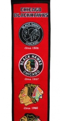 Chicago Blackhawks Heritage Banner by Winning Streak