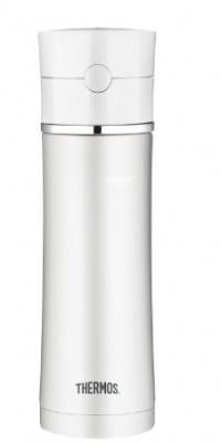 Thermos 18-Ounce Stainless Steel Hydration Bottle, White