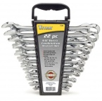 Titan 17398 22-Piece SAE & Metric Combination Wrench Set