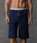 Athletic Jersey Sleep Shorts