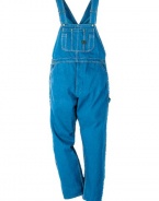 Walls Men's Big Smith Relaxed Zip-Fly Bib Overalls