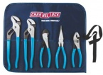 Channellock TOOLROLL-3  5-Piece Plier Set in Handy Tool Roll