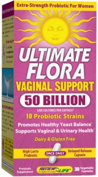 Renew Life Ultimate Flora Vaginal Support 50 Billion, 30-Count