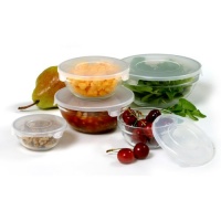 Norpro 10-Piece Nesting Glass Mixing/Storage Bowls with Lids