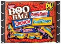 Nestle Halloween Candy, Boo Bag 60 Treats, 38 Ounce