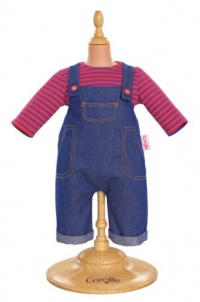 Corolle Les Classiques 14 Denim Overalls Set