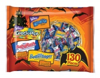 Nestle Halloween Candy, Wonka Assorted 130 Pieces, 48 Ounce