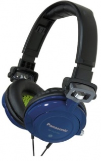 Panasonic RPDJS400A DJ Street Model Headphones (Blue)