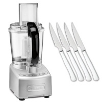 Cuisinart Elite Collection 7-Cup Food Processor Brushed Chrome Bundle