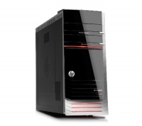 HP Pavilion Elite h9-1130 Phoenix Desktop (Black/Red)