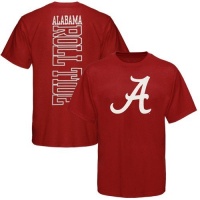 NCAA Alabama Crimson Tide Crimson Big Vertical T-shirt