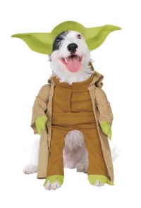 Rubies Costume Star Wars Collection Pet Costume, Yoda with Plush Arms, Small