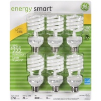 GE 26 Watt Energy Smart CFL - 6 Pack - 100 Watt Replacement