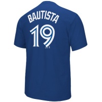 MLB Toronto Blue Jays Jose Bautista Deep Royal Basic Youth T-Shirt, Deep Royal