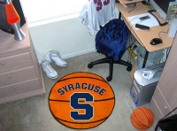 Fanmats 3094 Syracuse University Orange Nylon Basketball Rug