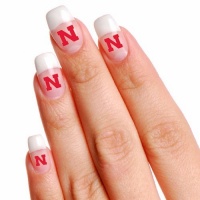 NCAA Nebraska Cornhuskers 4-Pack Temporary Nail Tattoos