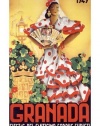 Granada Poster 25x34 Limited-Edition Artistic Planked Wood Sign by Puya