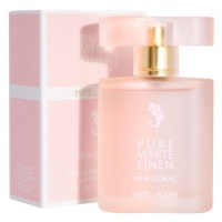 PURE WHITE LINEN PINK CORAL by Estee Lauder EAU DE PARFUM SPRAY 1 OZ for WOMEN