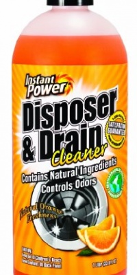 Scotch 1503 Instant Power Disposal and Drain Cleaner, Orange Scent