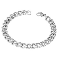 Opk Jewelry Fashion Stainless Steel Men's Classic Bracelet 8.2 Inch Length 9mm Width Rope Charm For Men Wristband