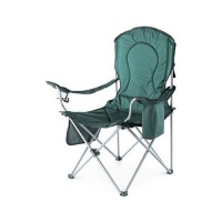 SMR Company Four Seasons Courtyard OCH-TV Oversized Padded-Arm Patio Chair With Cooler