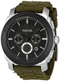 Fossil Machine Chronograph Gunmetal Dial Mens Watch FS4597