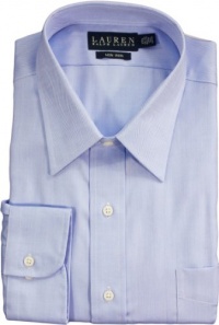 Lauren By Ralph Lauren Non Iron Herringbone Dress Shirt