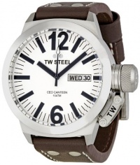 TW Steel Men's CE1005 CEO White Dial Watch