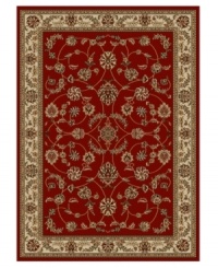 Deeply inspired by traditional Italian textiles, this Florence area rug set offers this coveted, classic look for every room in the house. Woven of plush olefin for lasting softness and durability. Includes four rugs.