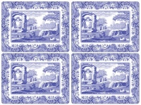 Spode Blue Italian Placemats, Set of 4