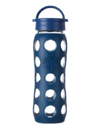 Lifefactory 22-Ounce Beverage Bottle, Midnight Blue