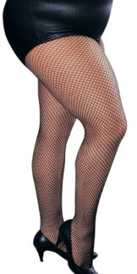 Adult Plus Size Fishnet Tights