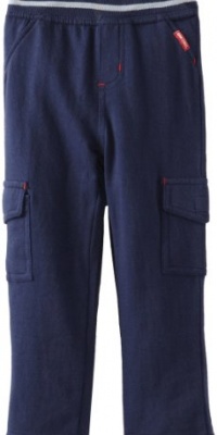 Watch Me Grow! by Sesame Street  Boys 2-7 1 Piece Cargo Pocket Pant, Navy, 4T