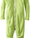 Splendid Littles Unisex-Baby  Always Solid Long Romper, Lime, 18-24 Months