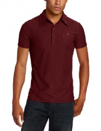 Diesel Men's Reversed Slub Jersey Polo Shirt