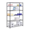 Honey-Can-Do SHF-01911 6-Tier Adjustable Shelving System, 18-Inch by 48-Inch by 72-Inch, Black