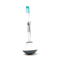 Quirky BBB-1-GRY Bobble Brush Toothbrush Stand (Gray)