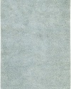 Area Rug 8x10 Rectangle Shag Spa Blue Color - Surya Aros Rug from RugPal