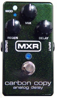 MXR M169 Carbon Copy Analog Delay