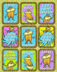 Eureka The Lorax Project Stickers