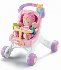 Fisher-Price Brilliant Basics Stroll-Along Walker