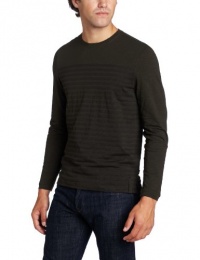 Calvin Klein Sportswear Men's Utilitarian Long Sleeve Crew Neck Slub Jersey