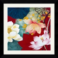 Lotus Dream I by Hong Mi Lim Framed Fine Art Print - 26.62 x 26.62