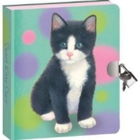 Sweet Kitty Lock & Key Diary