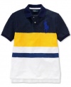 Ralph Lauren Baby Boys Big Pony Mesh Polo, Navy, , 12 Month