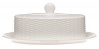 Wedgwood Nantucket Basket Covered Butter