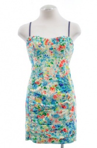 Nanette Lepore Multicoloured Honeysuckle Strapless Dress 10