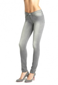 Style&co. Stretch Denim Leggings Color Grey Faded Size Small