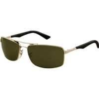 Ray-Ban RB3465 Active Sunglasses - Gunmetal Frame w/ Polarized Crystal Green Lens