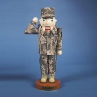 Kurt Adler 12 U.S. Army Soldier Nutcracker